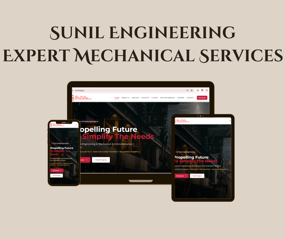 Sunil Engineering Corporate Website
